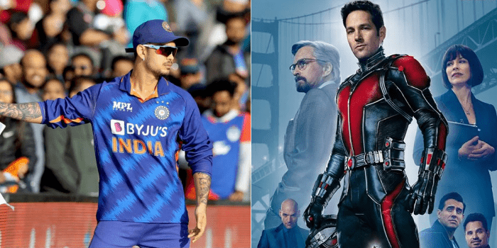 IPL X Avengers Ishan Kishan as Ant-man aka Scott Lang