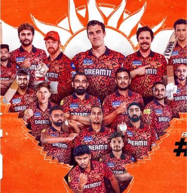 SunRisers Hyderabad Team 2025