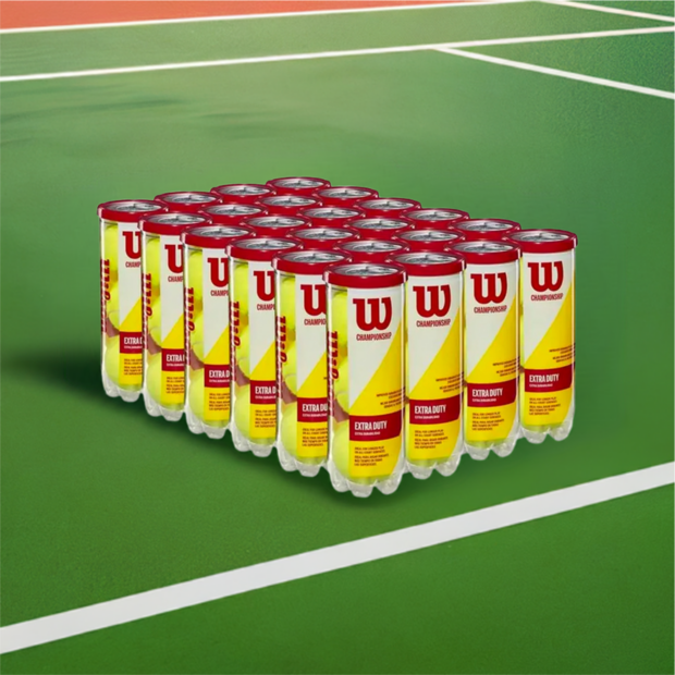 Wilson Championship Tennis Ball Cans (72 Balls)