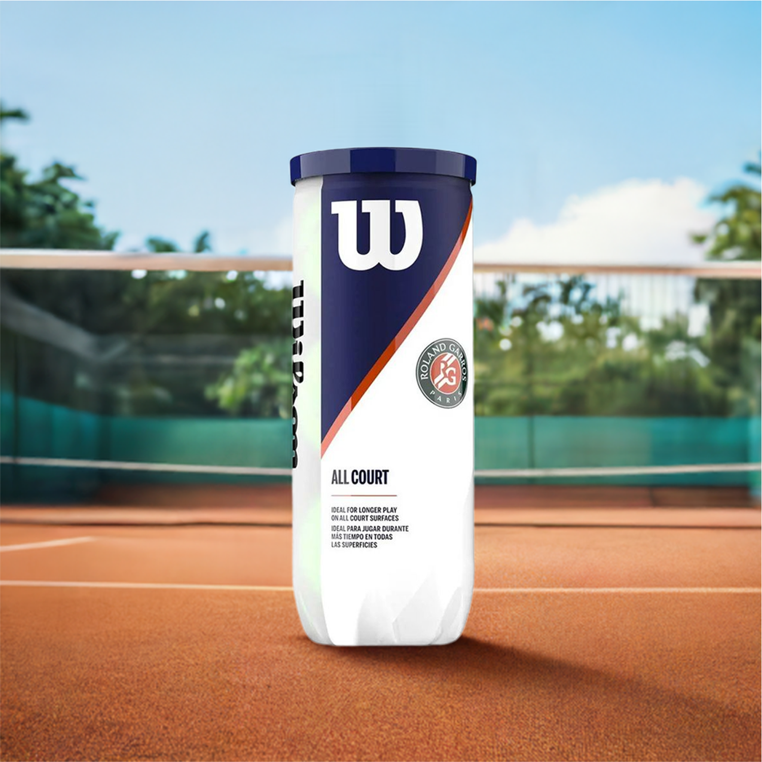 Wilson Roland Garros All Court Tennis Balls