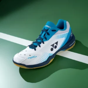 YONEX Power Cushion SHB 39 Badminton Shoes (White/Blue)