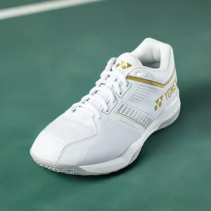 Yonex Power Cushion SHB Strider Flow Wide Badminton Shoes (White/Gold)