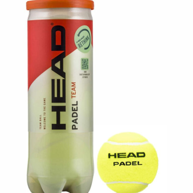 HEAD Padel Team Balls 12 Cans (36 Balls)