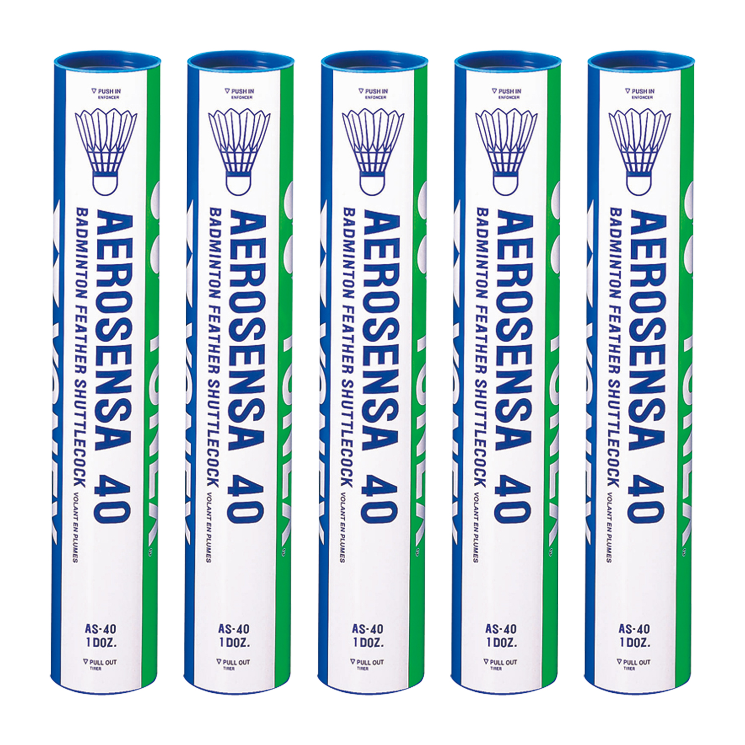 Yonex AS40 Badminton Feather Shuttlecock