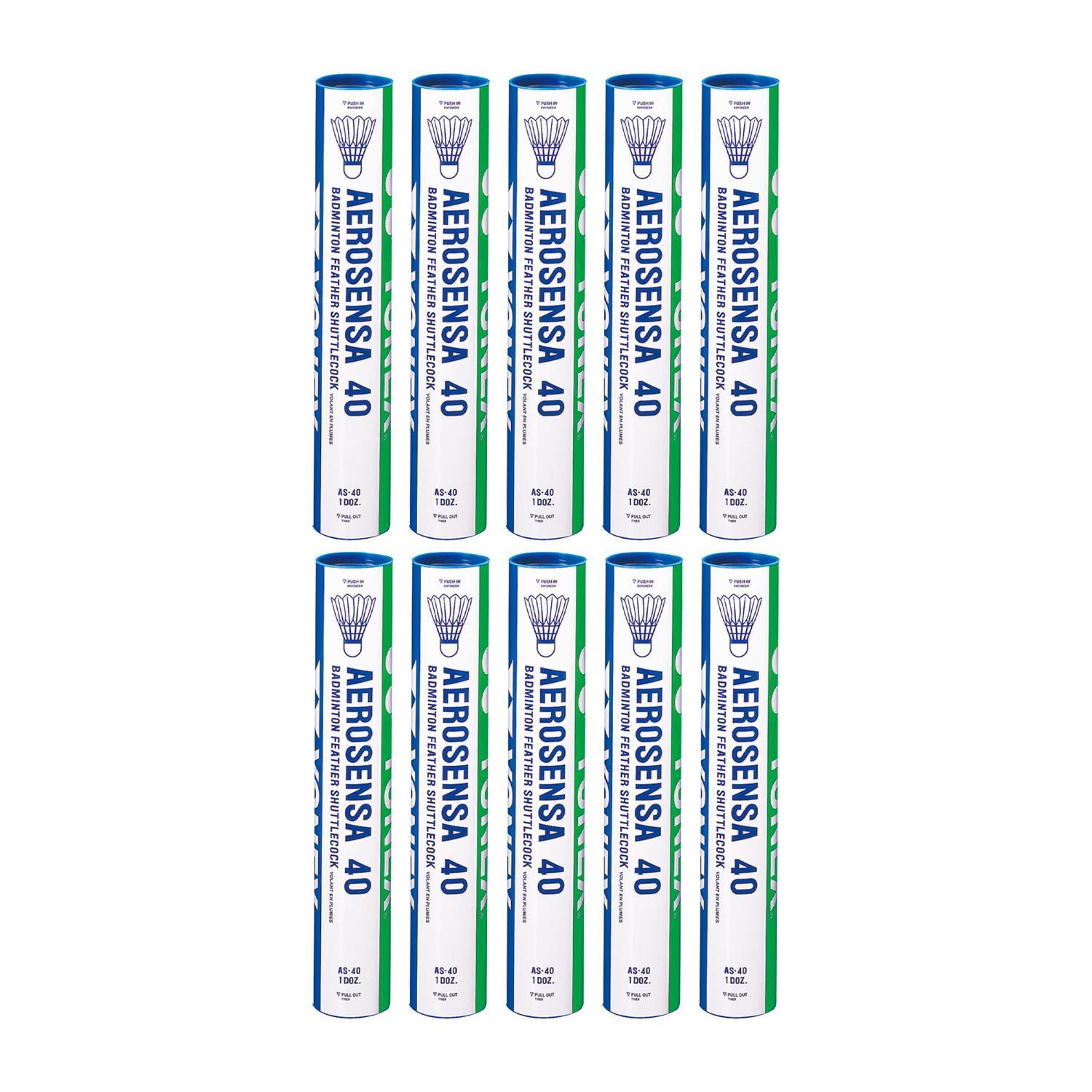 Yonex AS40 Badminton Feather Shuttlecock