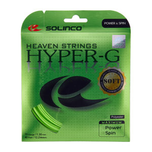 Solinco Hyper G Soft Tennis String - 16 Gauge (12m, 1.30mm)