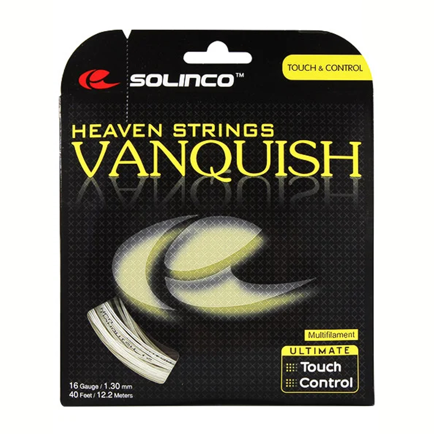 Solinco Vanquish String Tennis String - 16 Gauge (12m, 1.30mm)