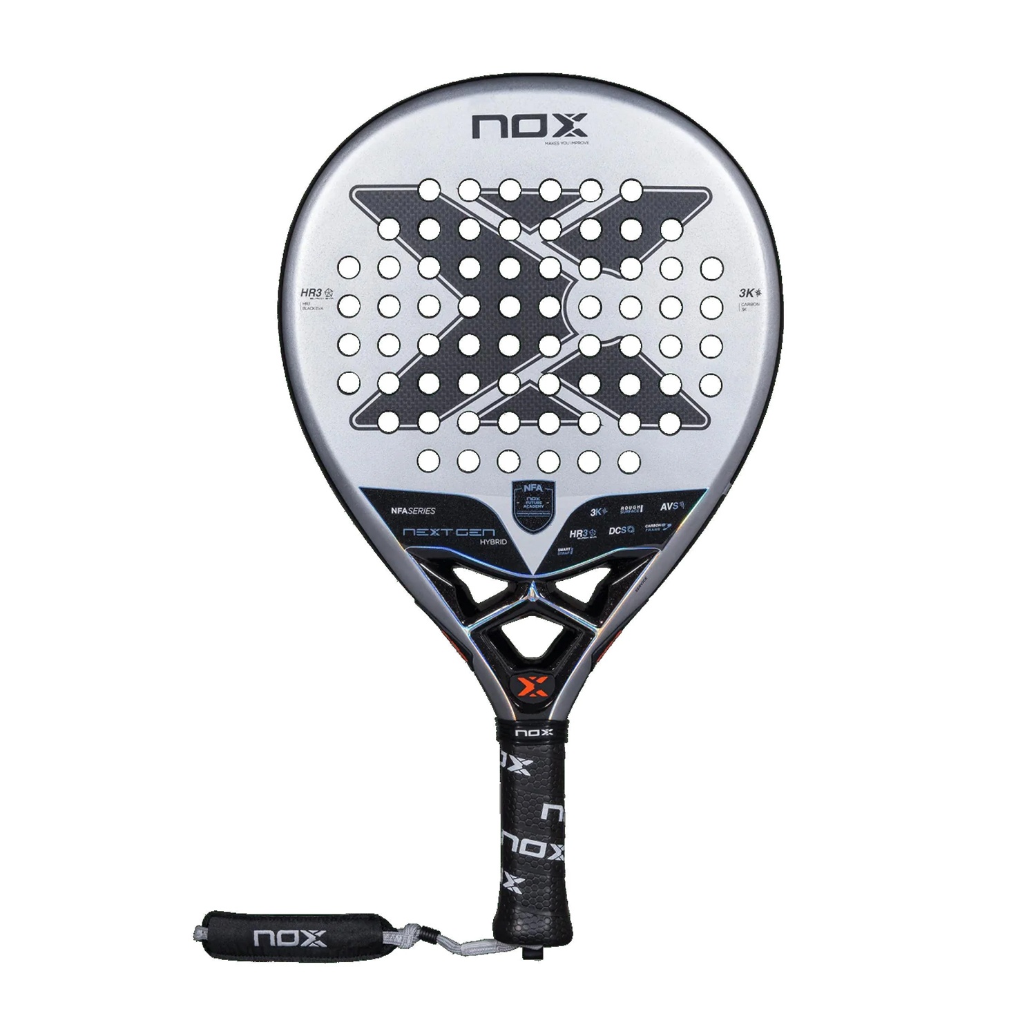 NOX Nextgen Pro Hybrid 3K Padel Racquet
