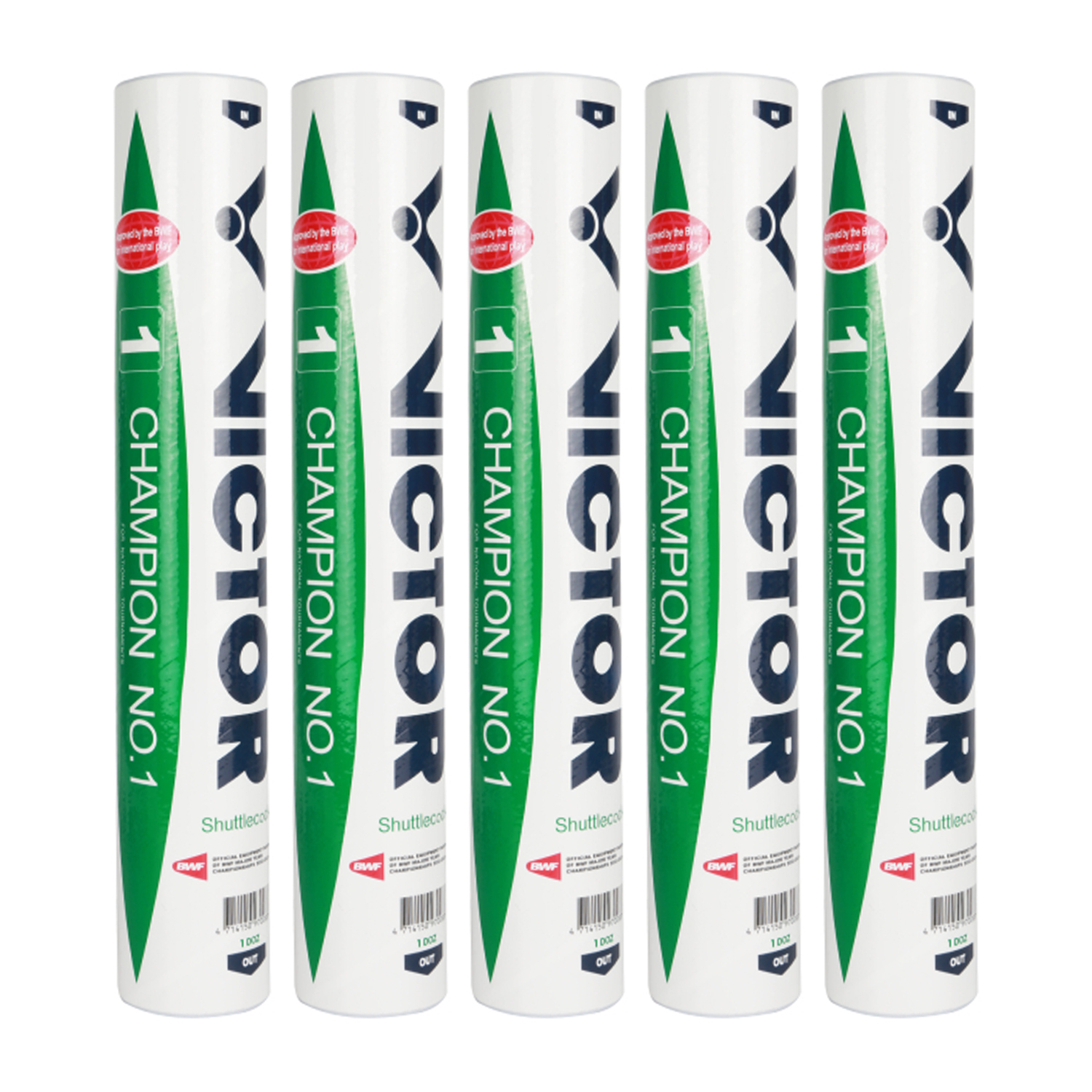 Victor Champion 1 Badminton Feather Shuttlecock