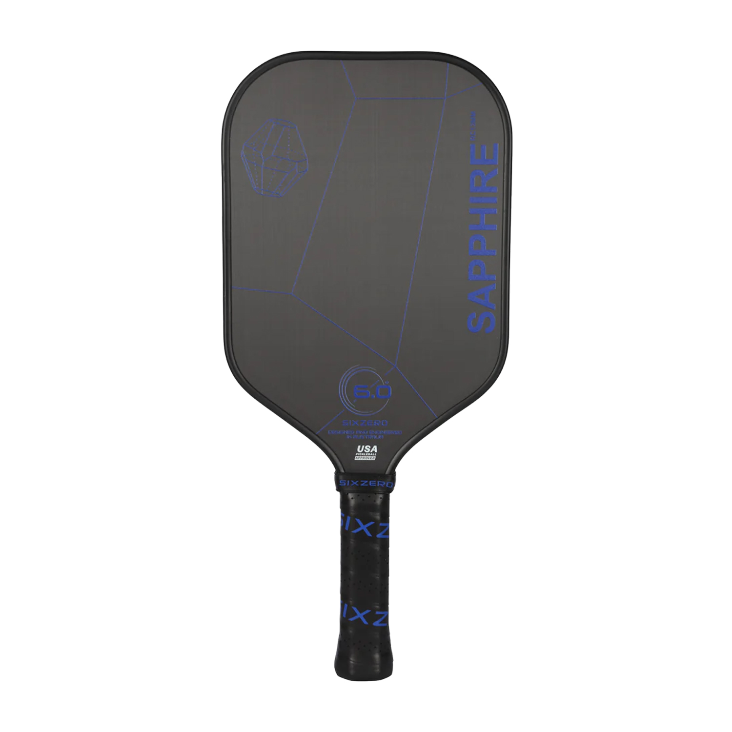 Six Zero Sapphire Pickleball Paddle - Blue