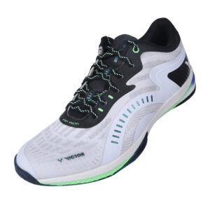 Victor S99 Elite Badminton Shoes (White/Black)