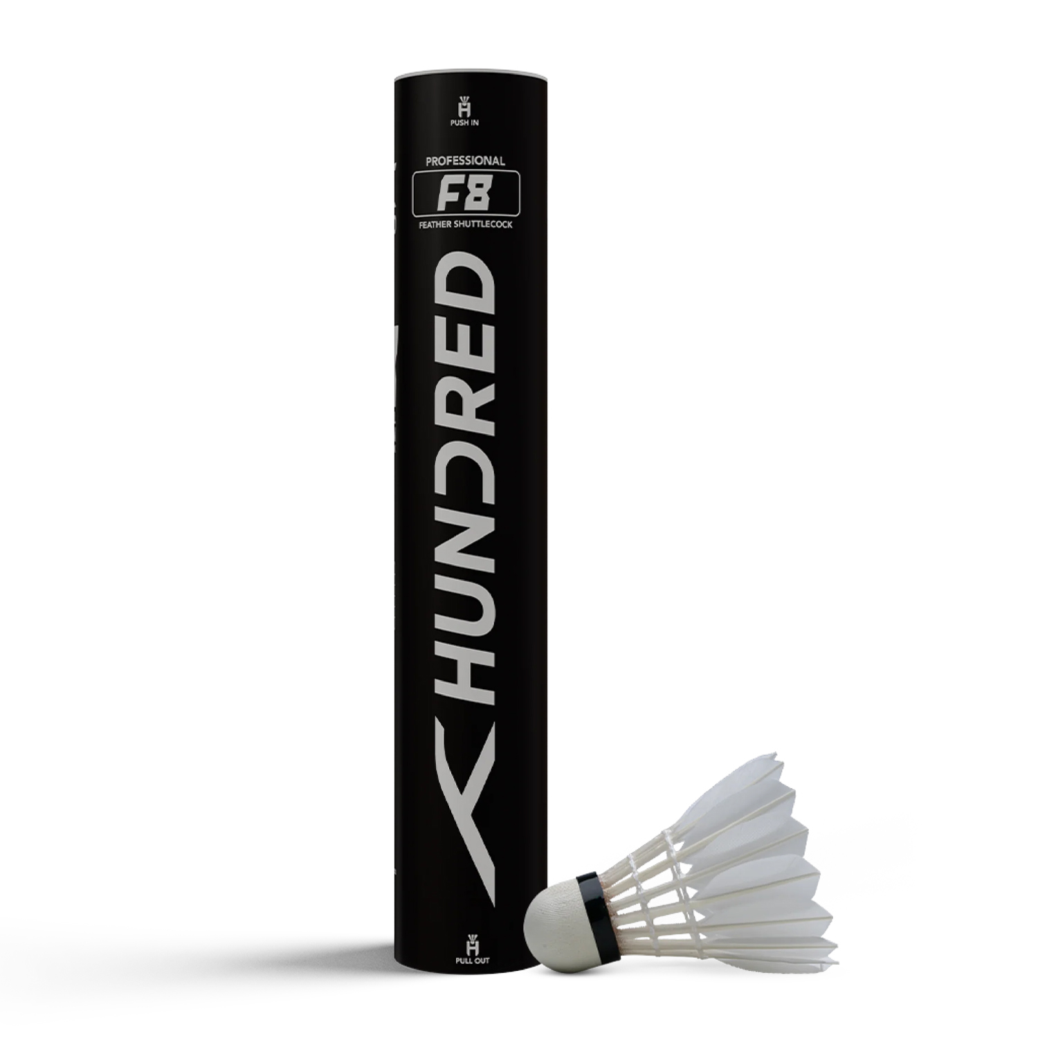 Hundred F8 Feather Badminton Shuttlecock