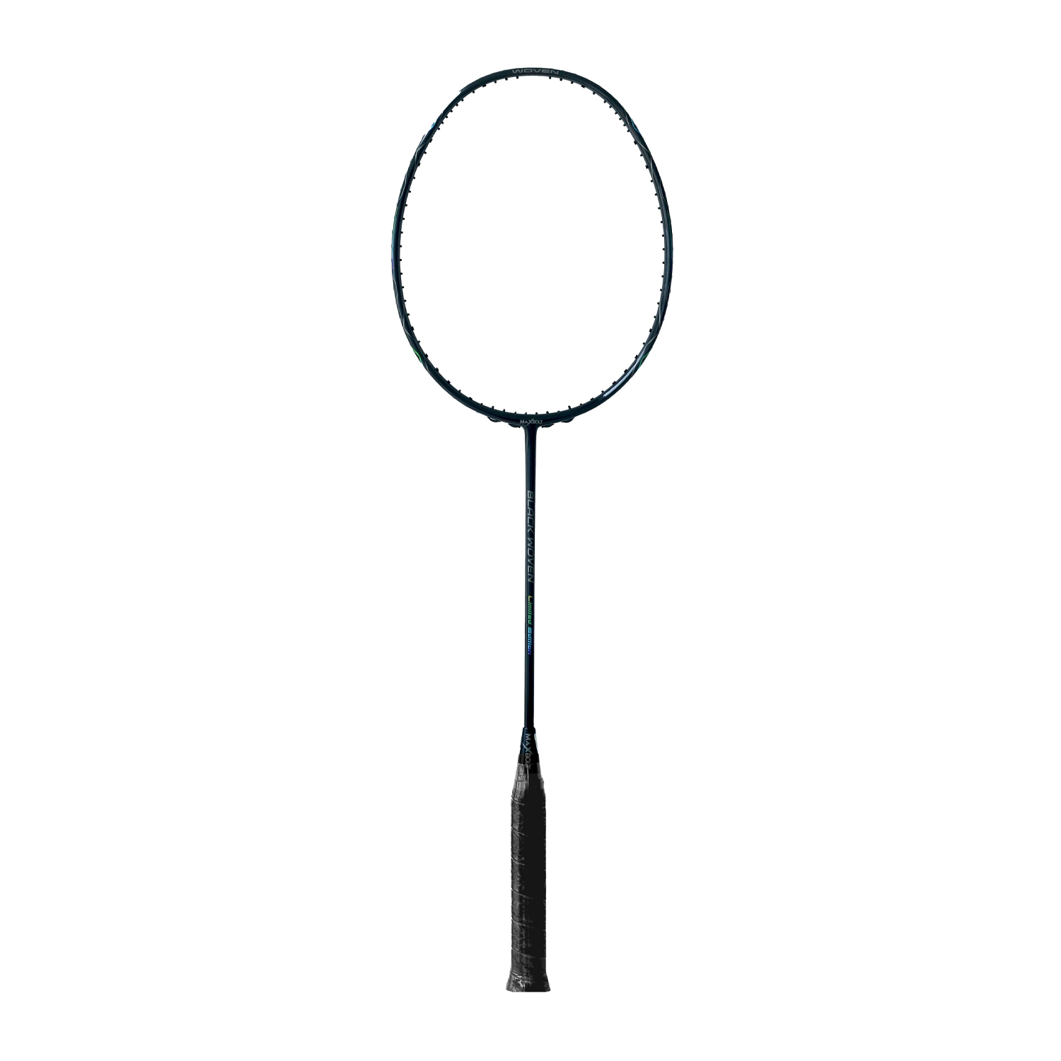 Maxbolt Black Woven Limited Edition Badminton Racket