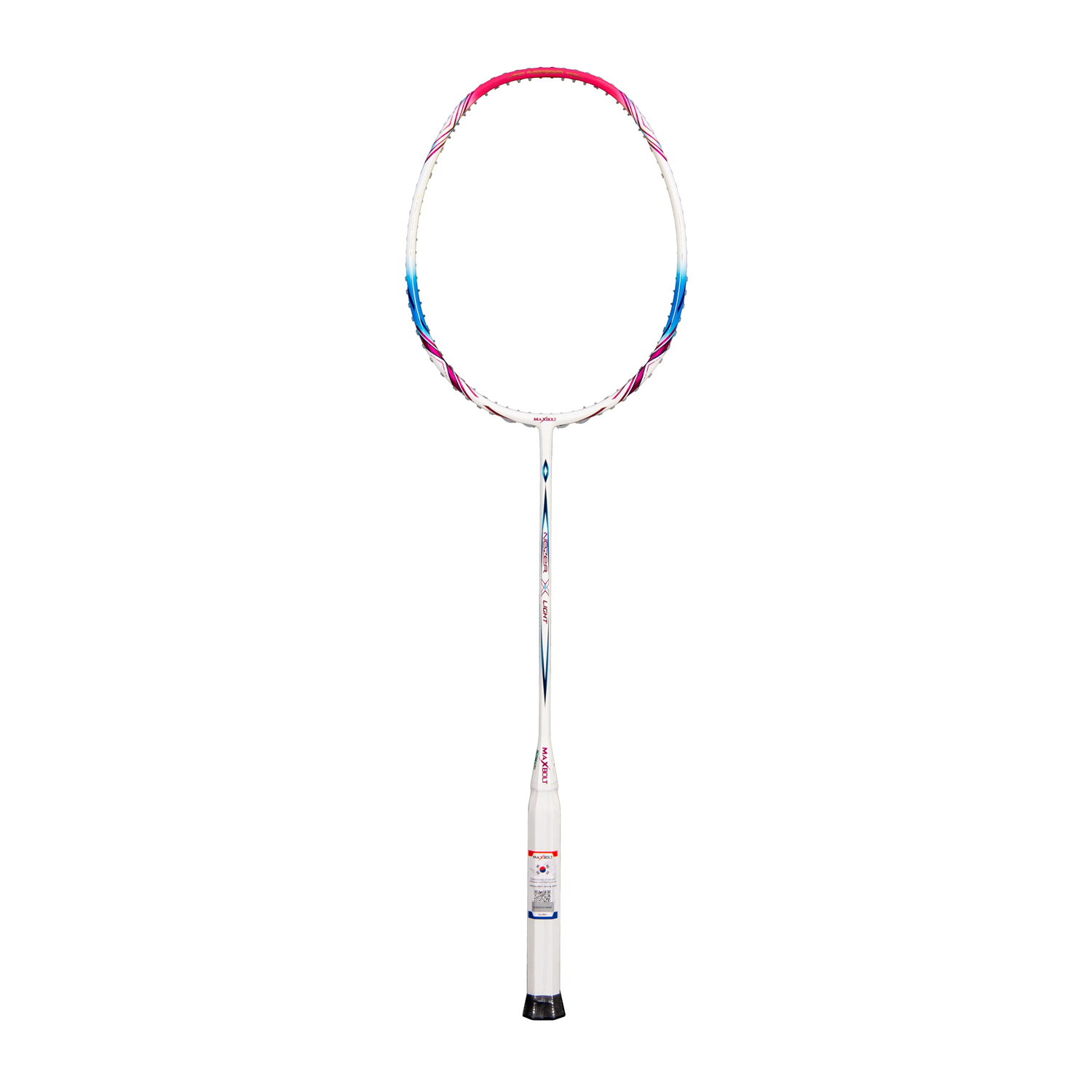 Maxbolt Nezer X Light Badminton Racket (White)