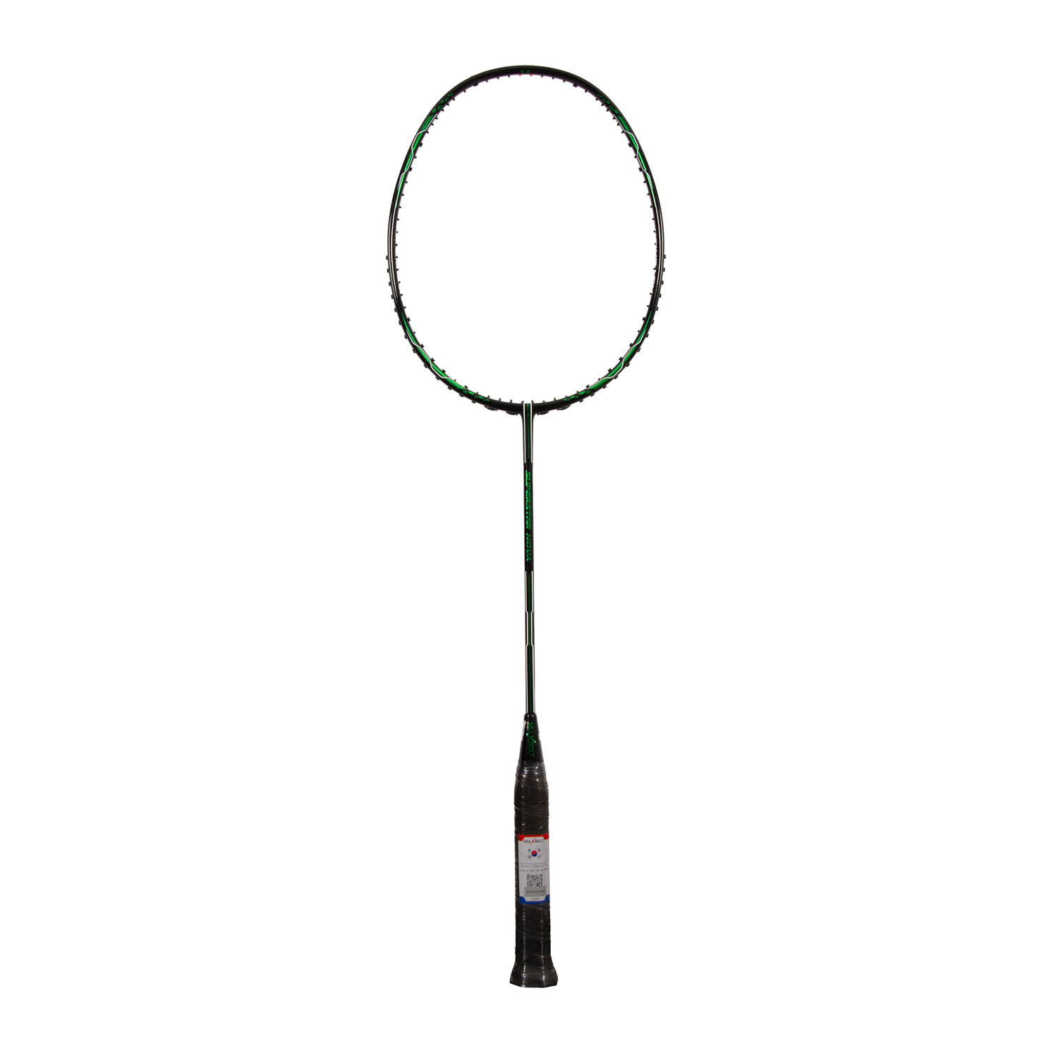 Maxbolt Superstar Nova Badminton Racket (Black/Green)