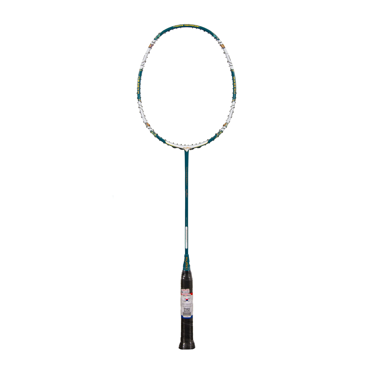 Maxbolt Thunderbolt Badminton Racket (Deep Green)