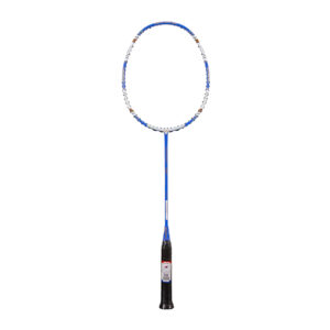 Maxbolt Thunderbolt Badminton Racket (White/Blue)