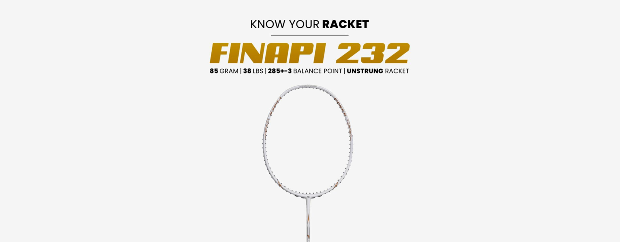 Apacs Finapi 232 Know your Racket