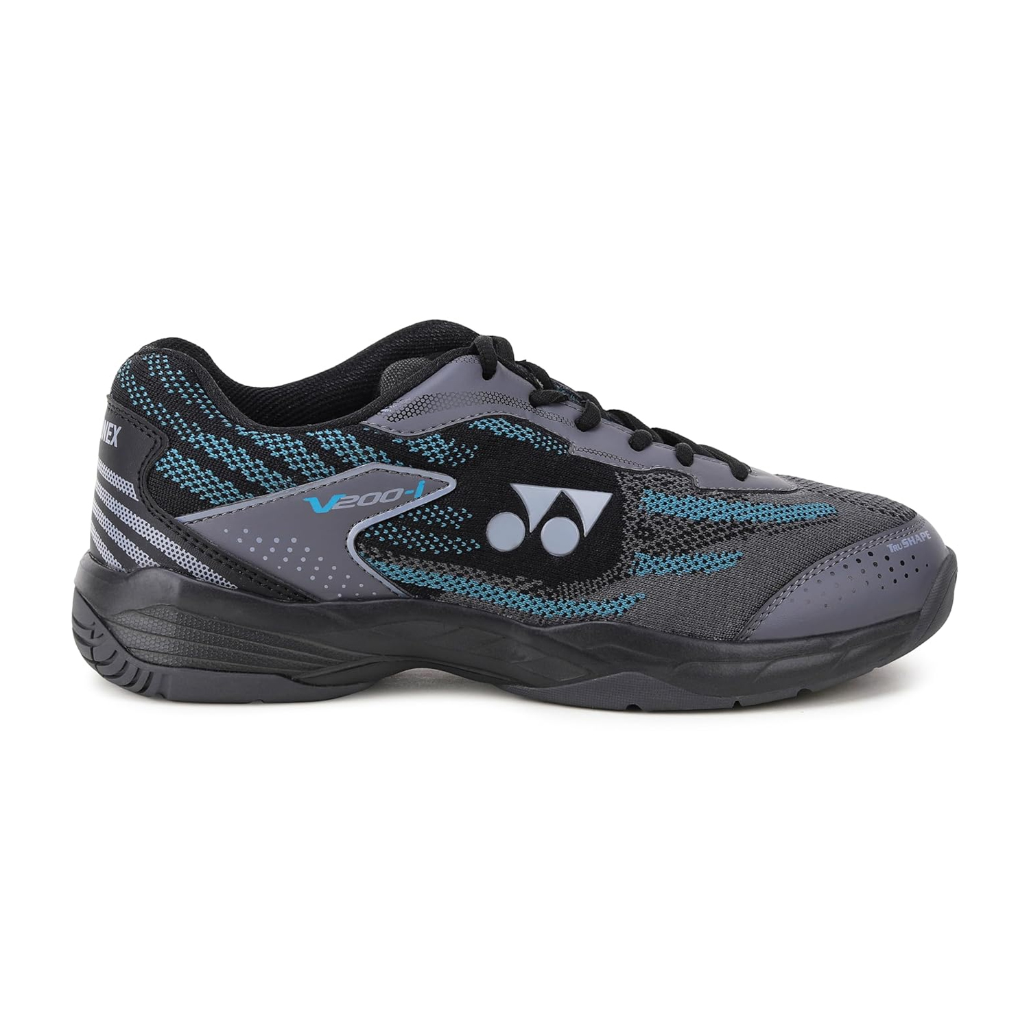 Yonex V200i Badminton Shoes (Cyan/Black)