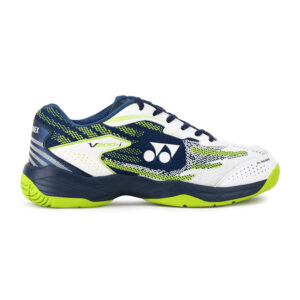 Yonex V200i Badminton Shoes (White/Deep Ocean)