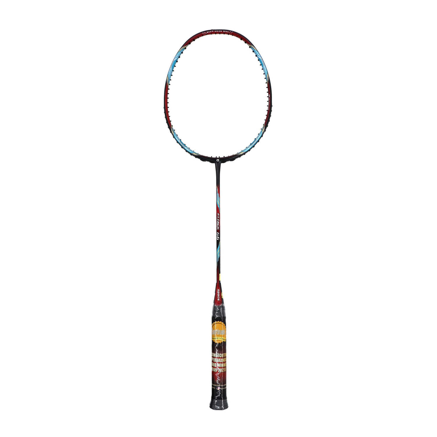 Apacs Attack 66 Badminton Racket (Red)