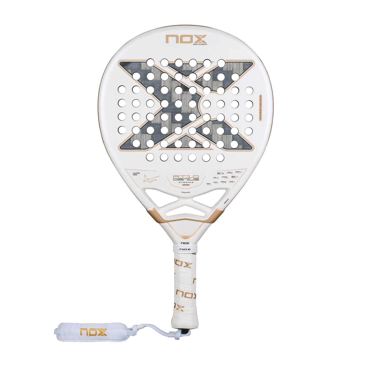 NOX AT10 Luxury Genius 12K Alum XTREM Padel Racquet 2026