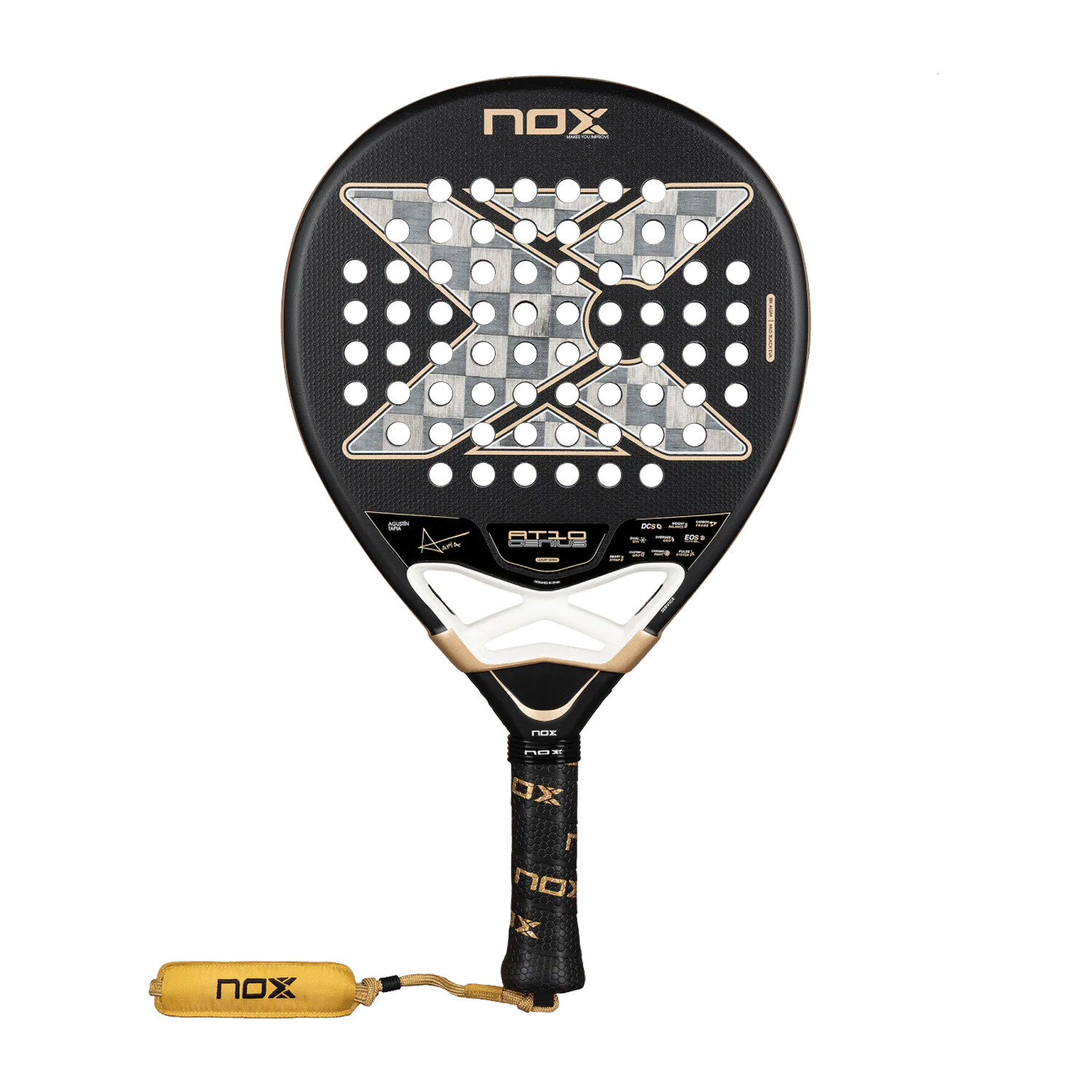 NOX AT10 Luxury Genius 18K Alum Padel Racquet 2026