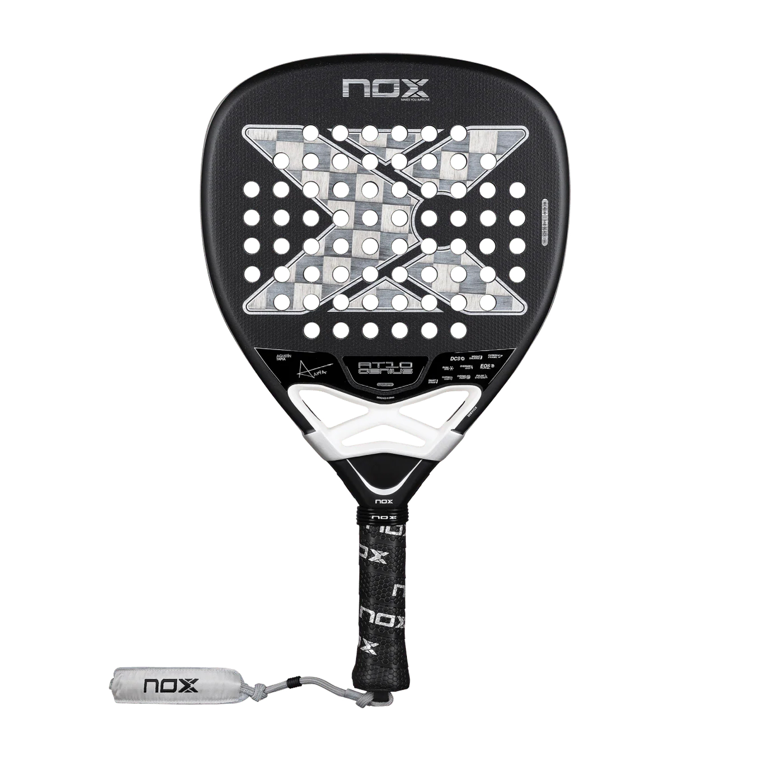 NOX AT10 Luxury Genius Attack 18K Alum Padel Racquet 2026