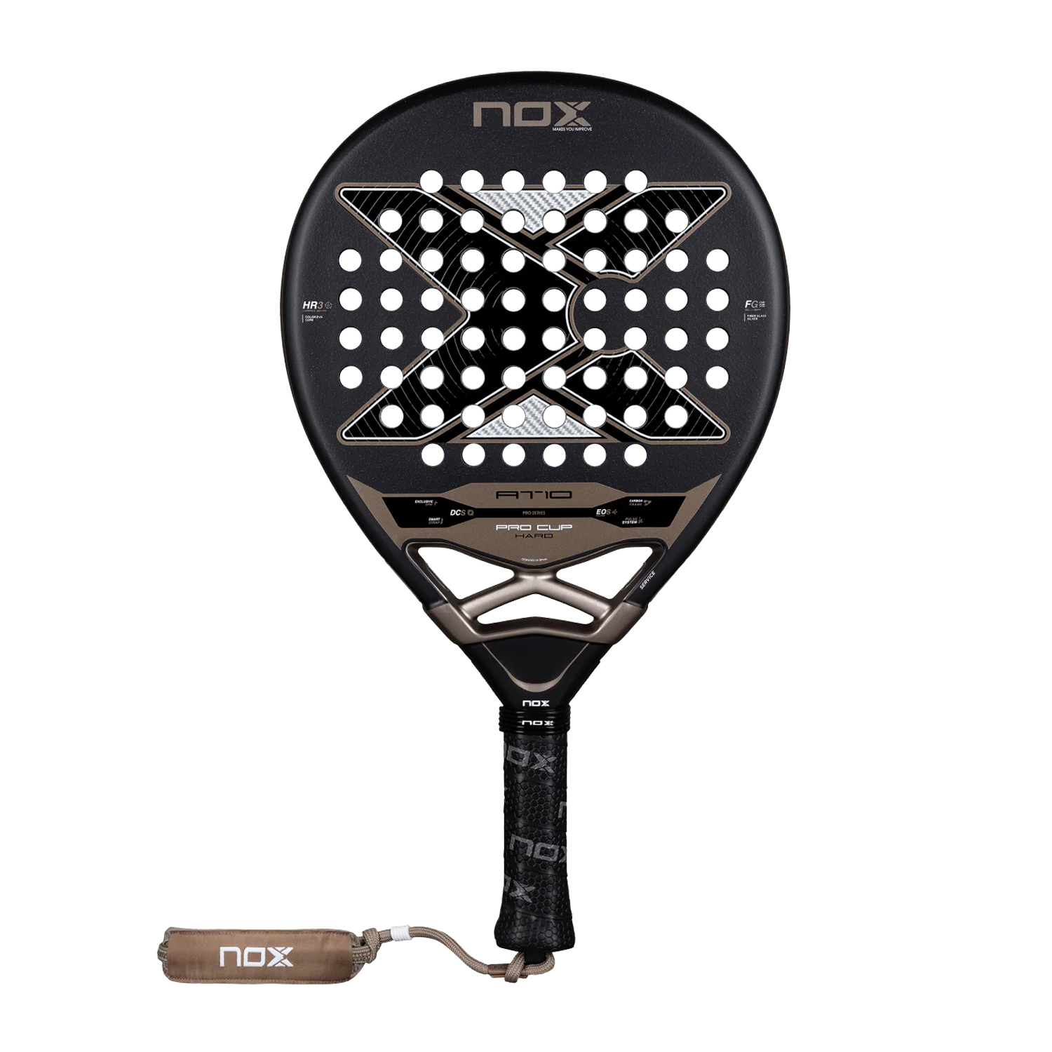 NOX AT10 Pro Cup Hard Padel Racquet