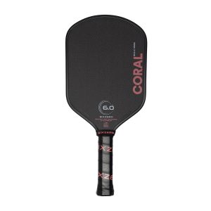Six Zero Coral Pickleball Paddle (Black)